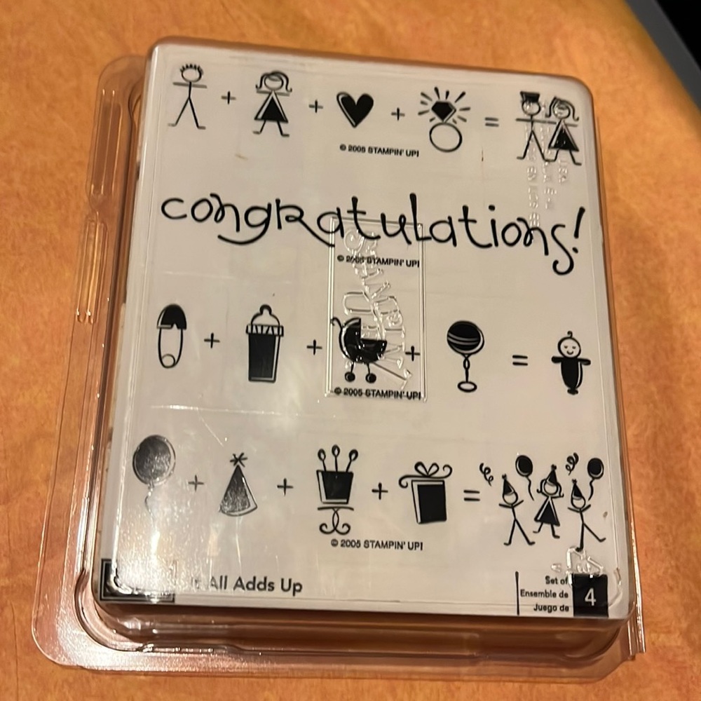 Stampin’ Up! Congratulations! Stamp set